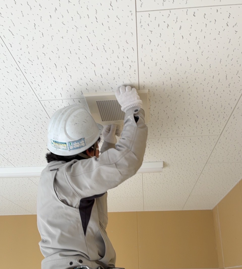 換気扇取付工事の画像