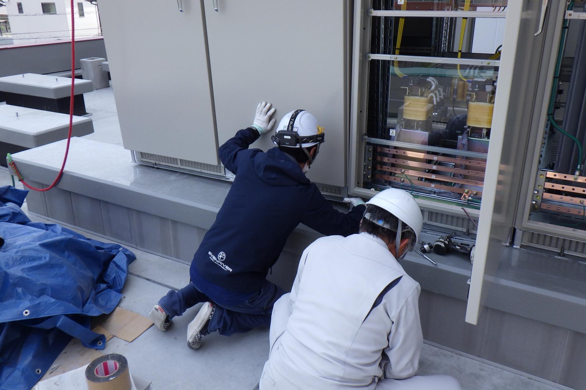 屋外配線工事のイメージ画像